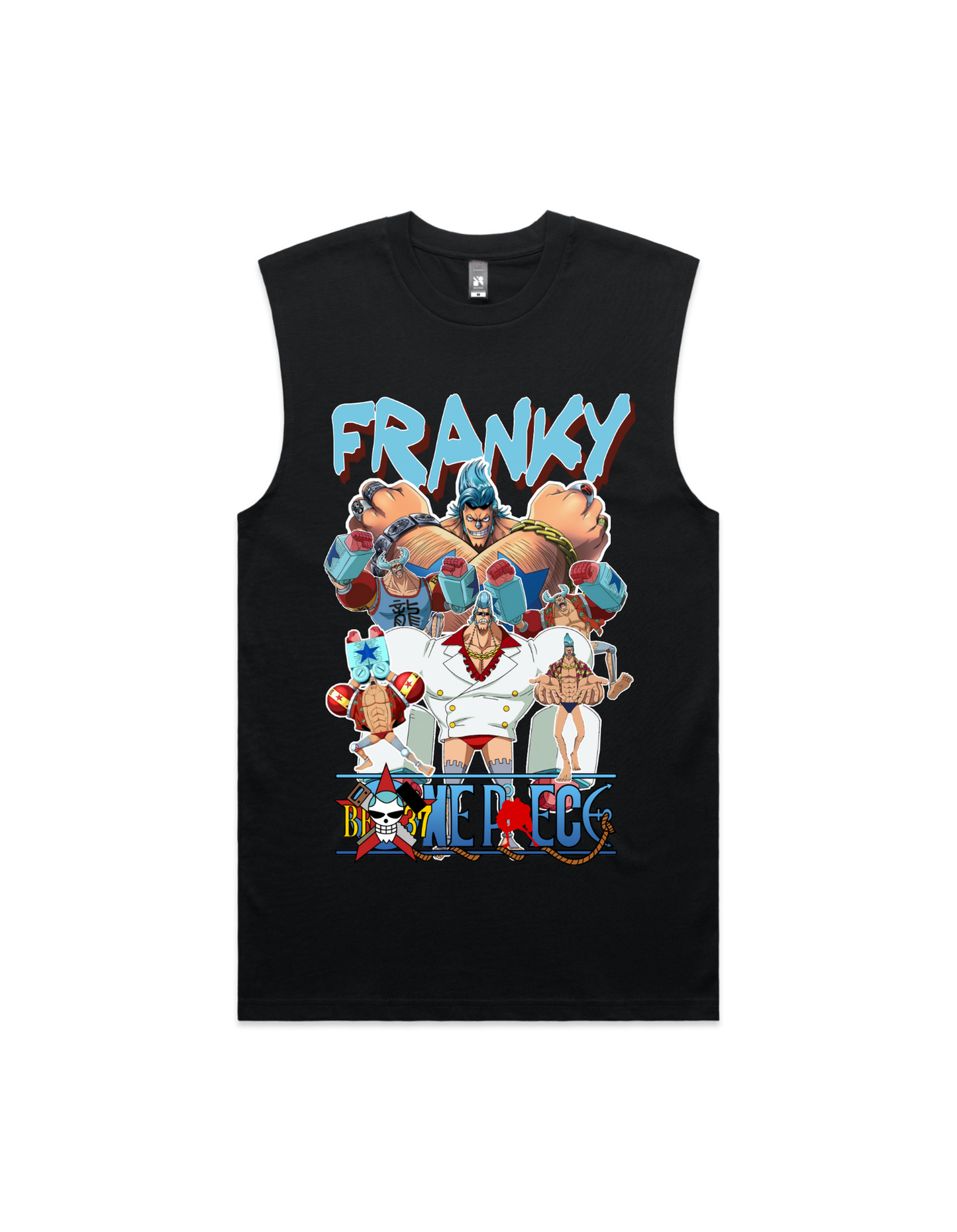 Japanese Anime Franky Mens Tank Top