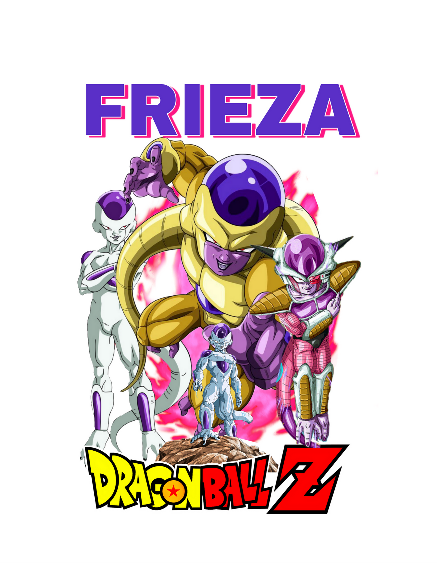 Japanese Anime Frieza Mens Tank Top