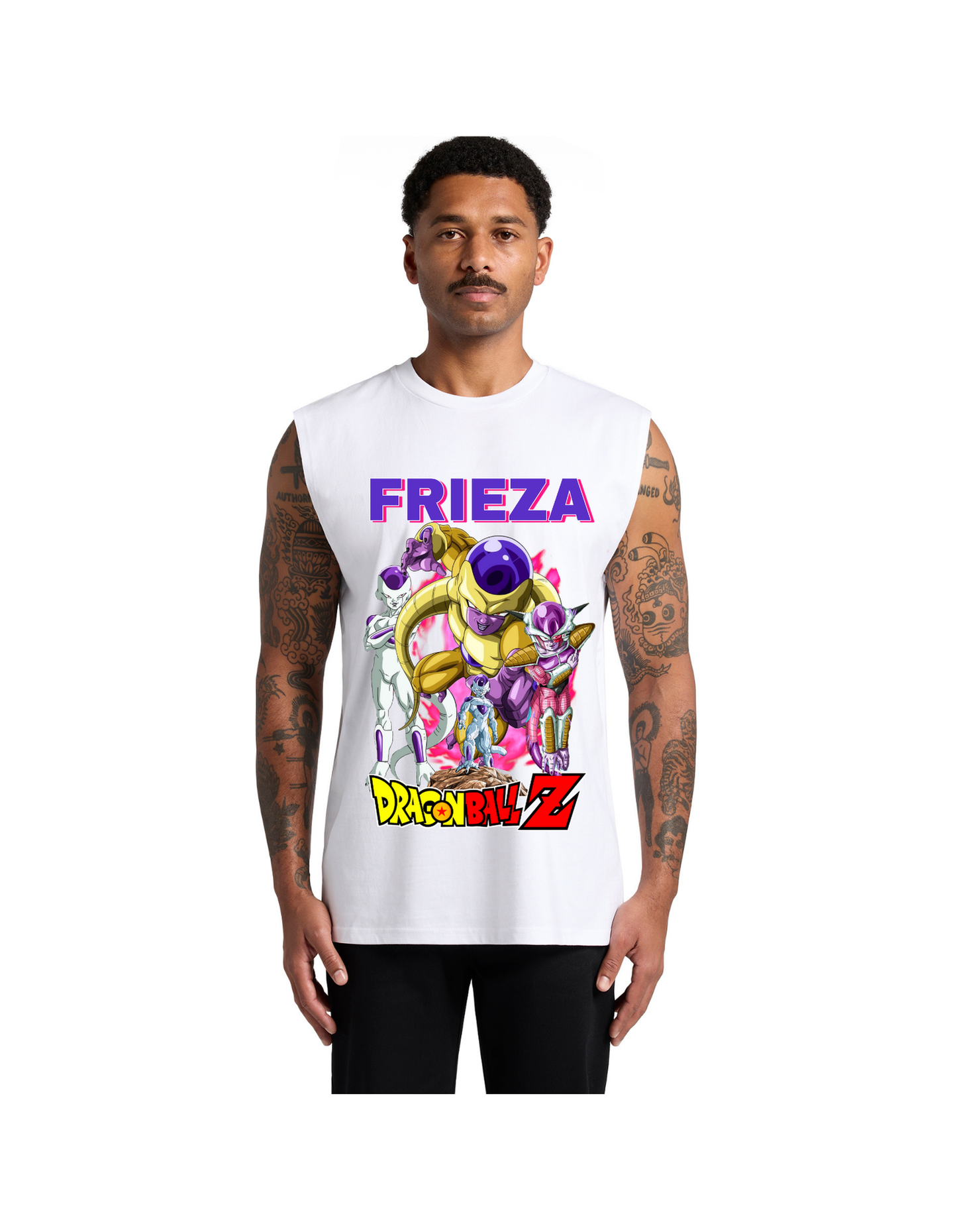 Japanese Anime Frieza Mens Tank Top