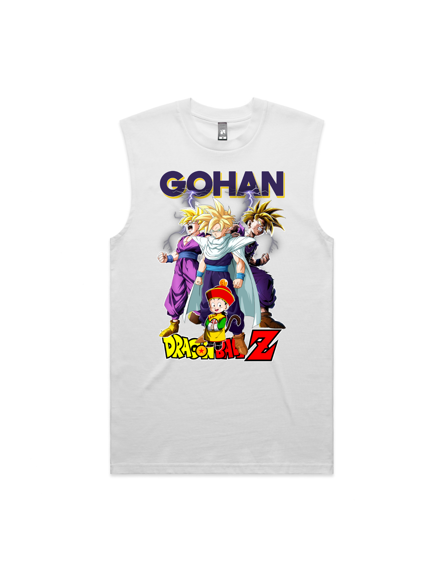 Japanese Anime Gohan Mens Tank Top