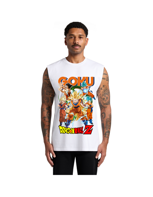 Japanese Anime Goku Mens Tank Top