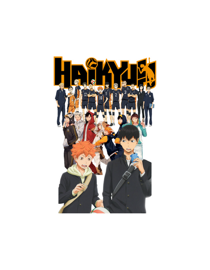 Japanese Anime Haikyuu Mens Tank Top