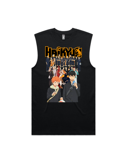 Japanese Anime Haikyuu Mens Tank Top