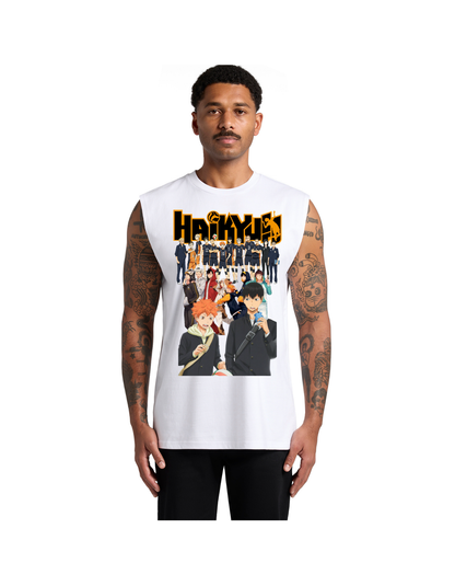 Japanese Anime Haikyuu Mens Tank Top