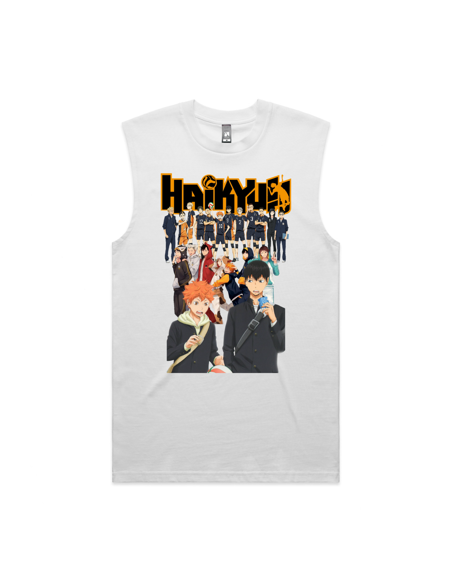 Japanese Anime Haikyuu Mens Tank Top