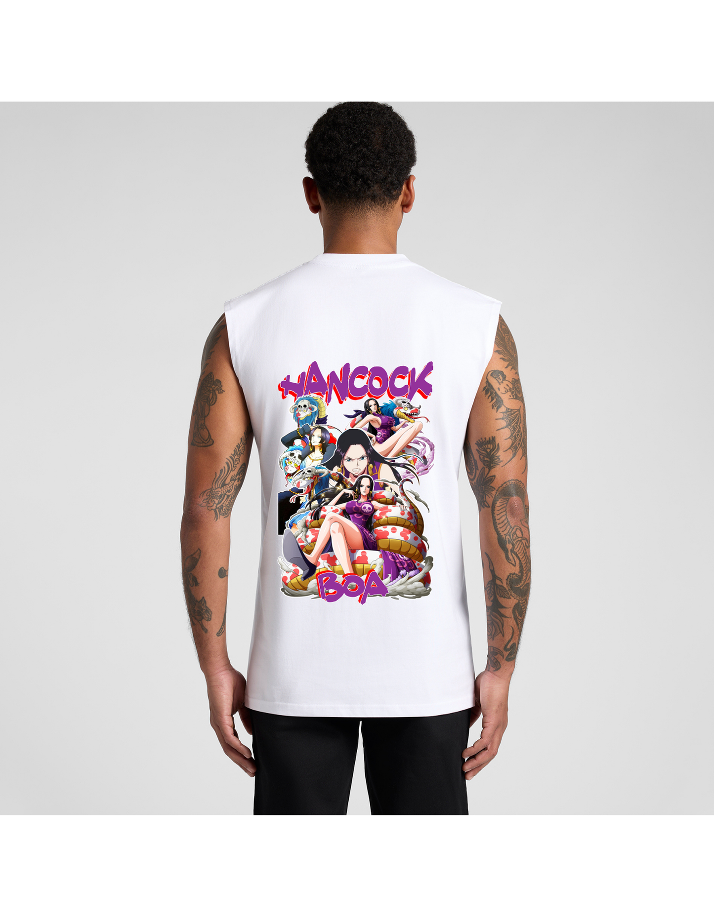 Japanese Anime Hancock Mens Tank Top