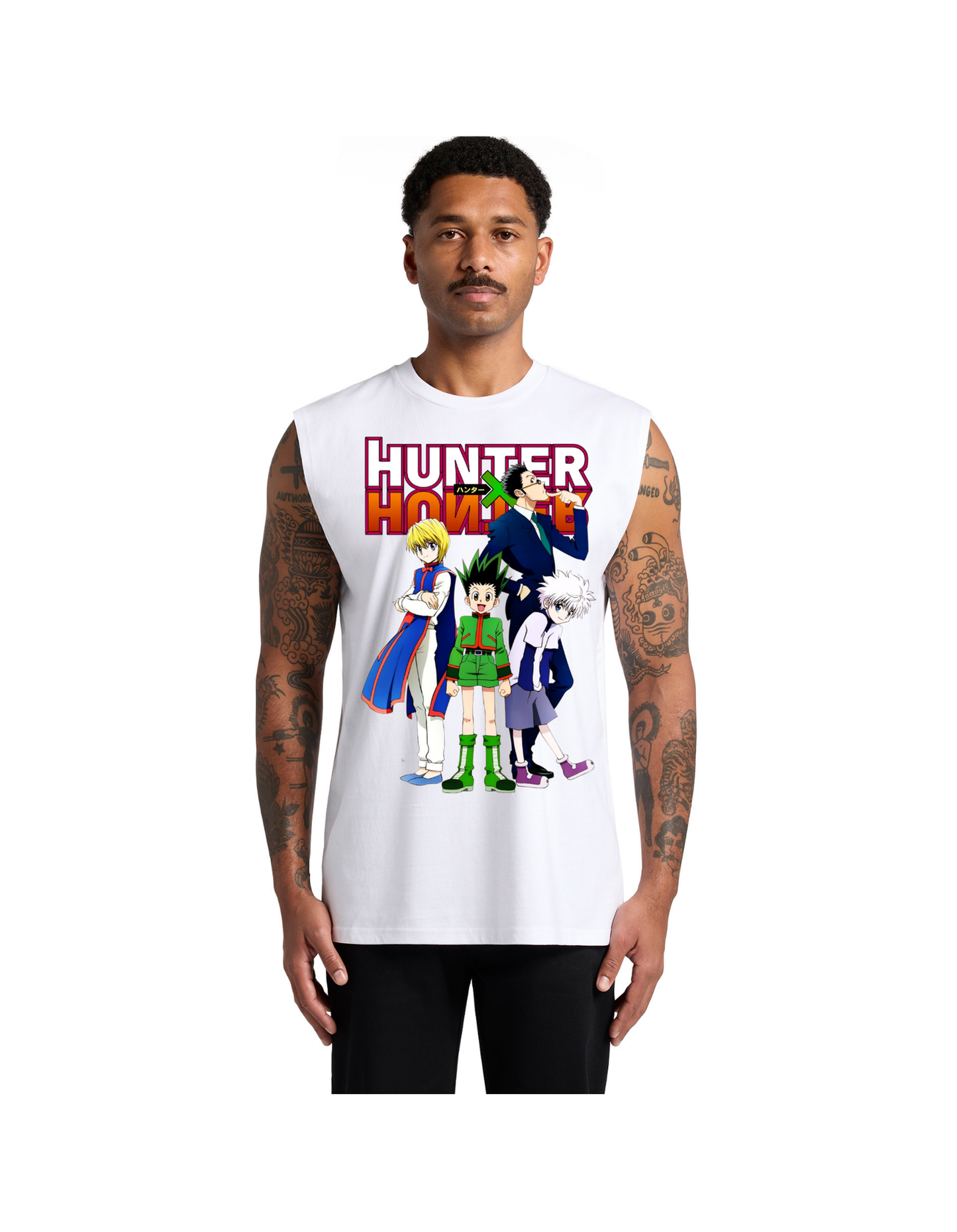 Japanese Anime Hunter X Mens Tank Top