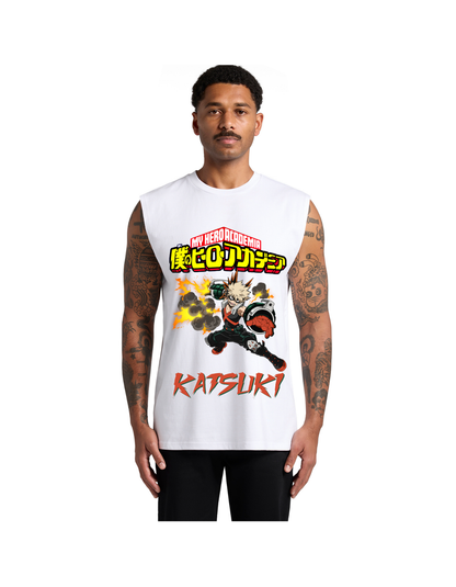 Japanese Anime Katsuki Mens Tank Top