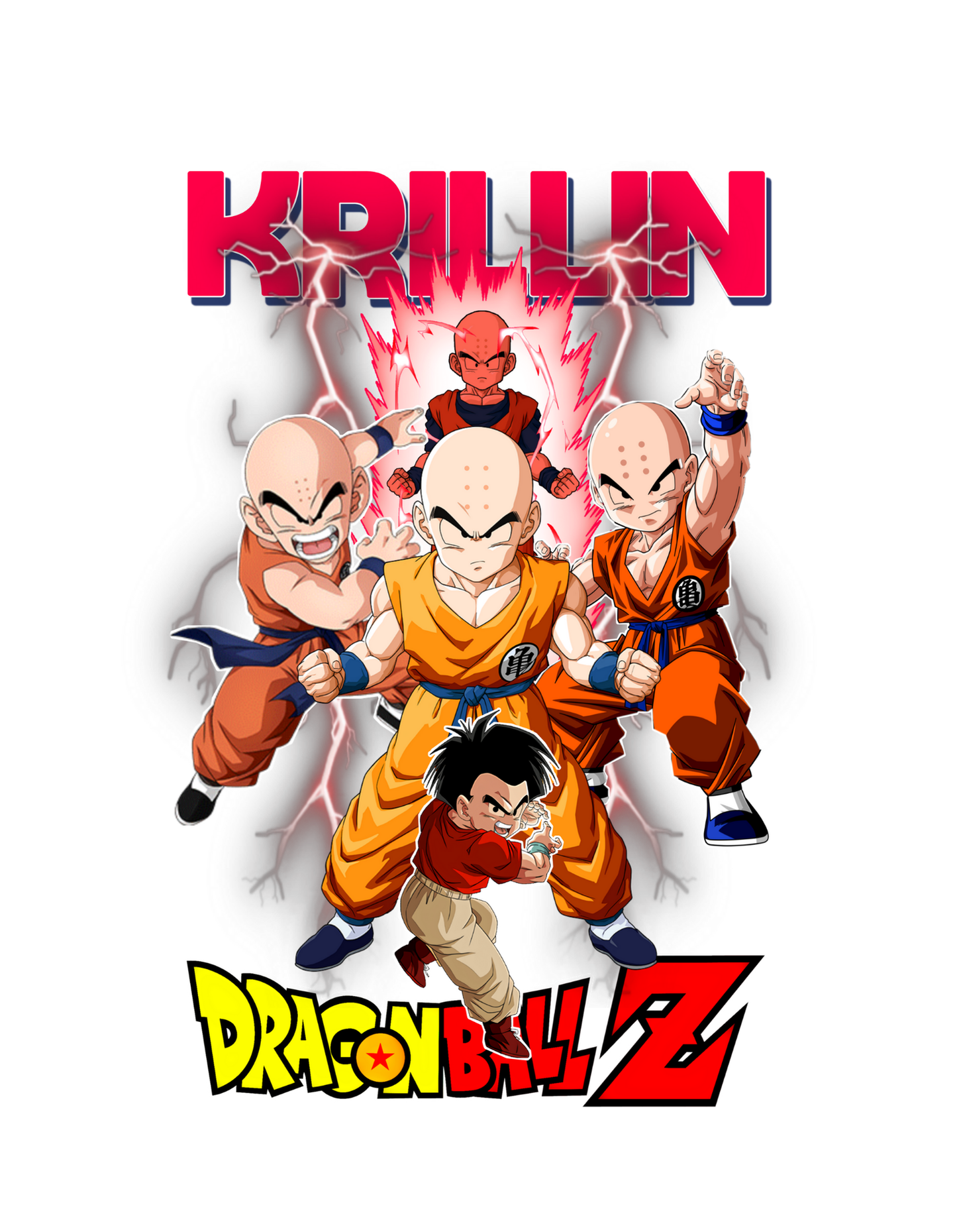 Japanese Anime Krillin Mens Tank Top