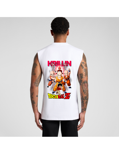 Japanese Anime Krillin Mens Tank Top