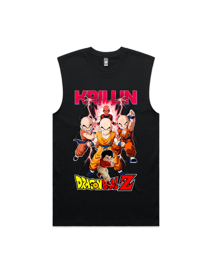 Japanese Anime Krillin Mens Tank Top