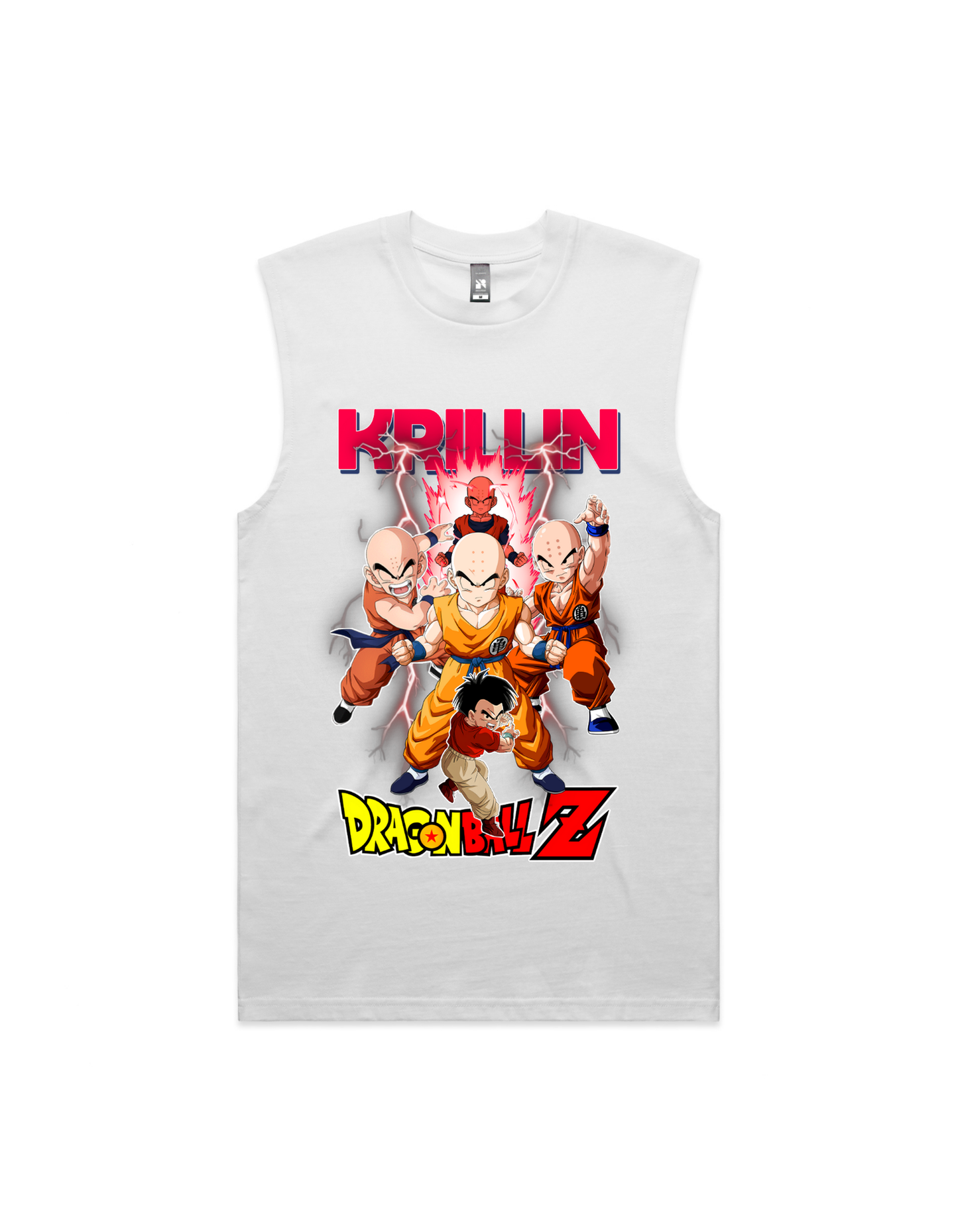 Japanese Anime Krillin Mens Tank Top