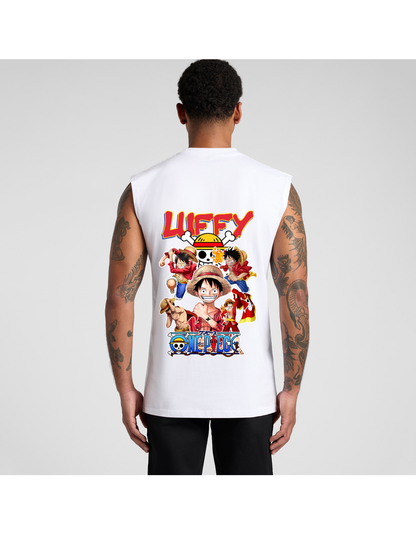 Japanese Anime Luffy Mens Tank Top