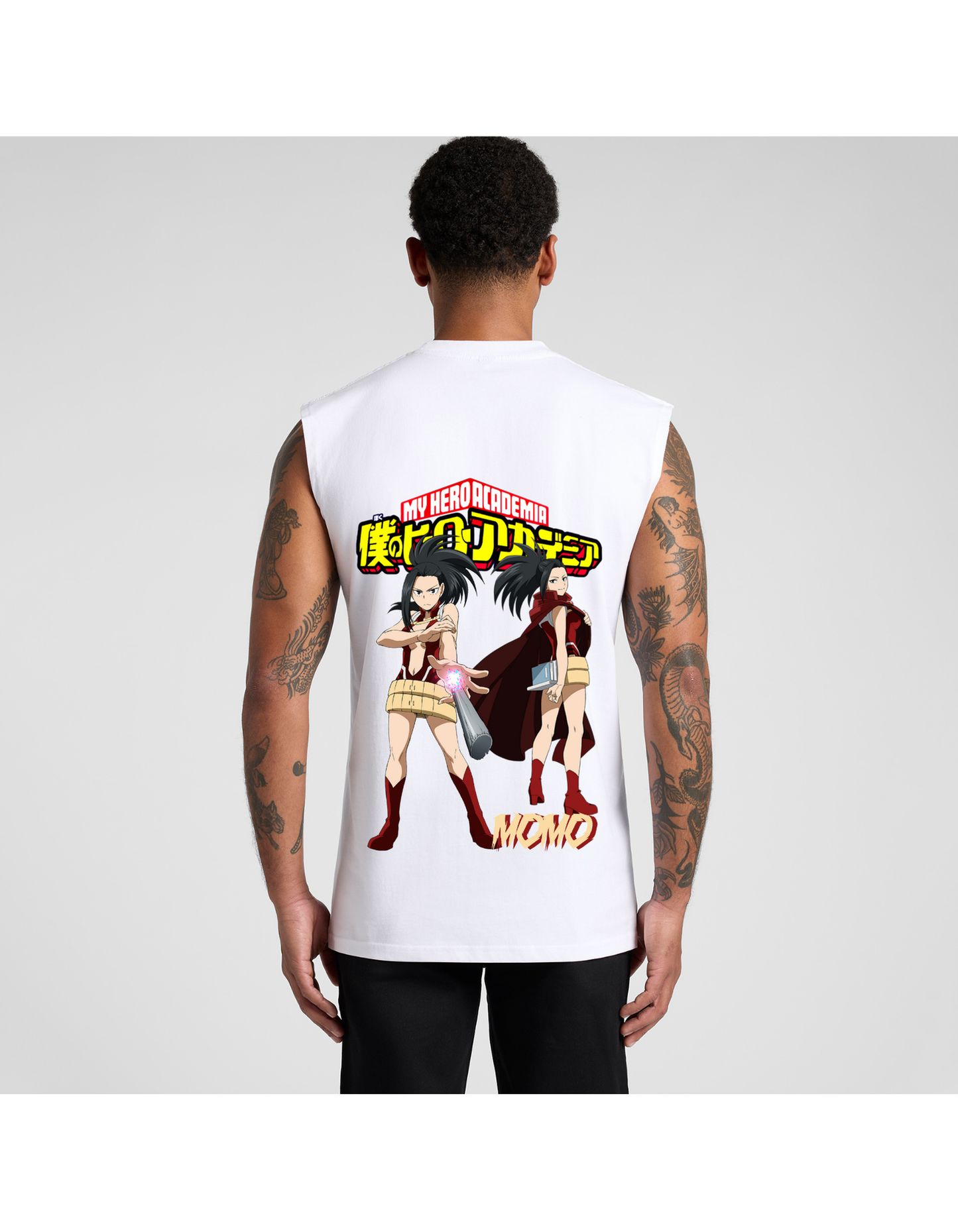 Japanese Anime Momo Mens Tank Top