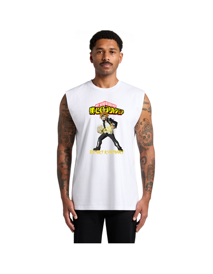 Japanese Anime Hero Denki Mens Tank Top