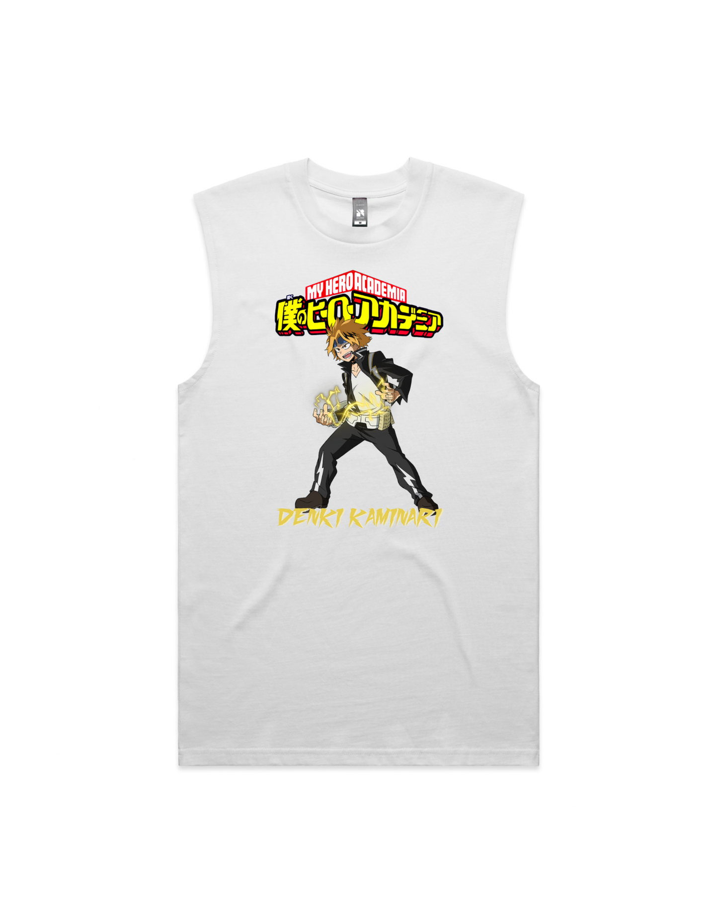 Japanese Anime Hero Denki Mens Tank Top