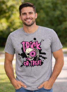 Trick or Treat Adult T-shirt