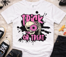Trick or Treat Adult T-shirt
