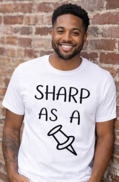Mens Sharp As A Tac Tee Shirt