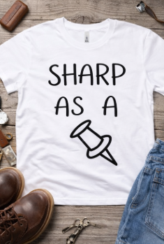 Mens Sharp As A Tac Tee Shirt