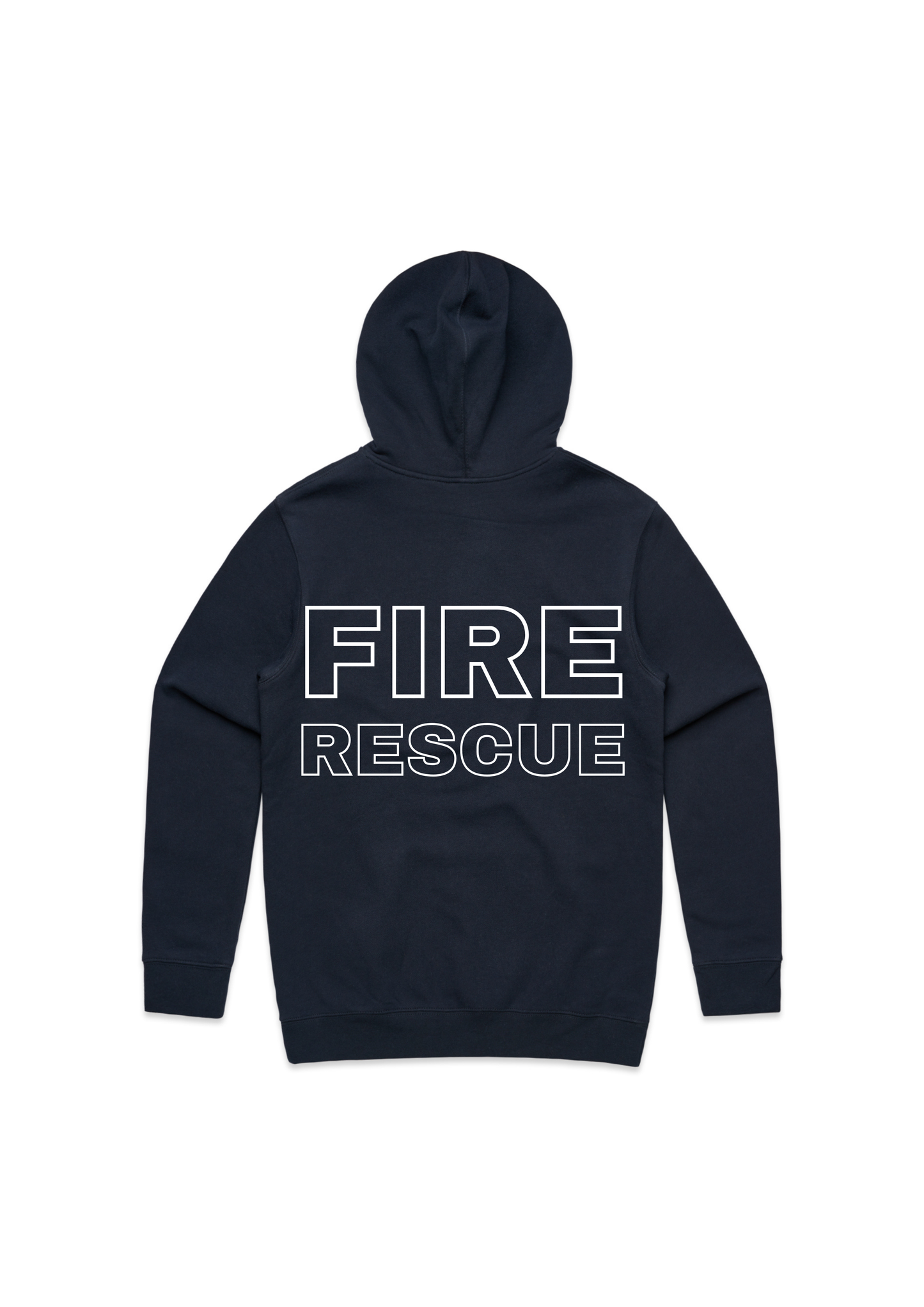 Volunteer Fire Fighter Hoodie Custom Print