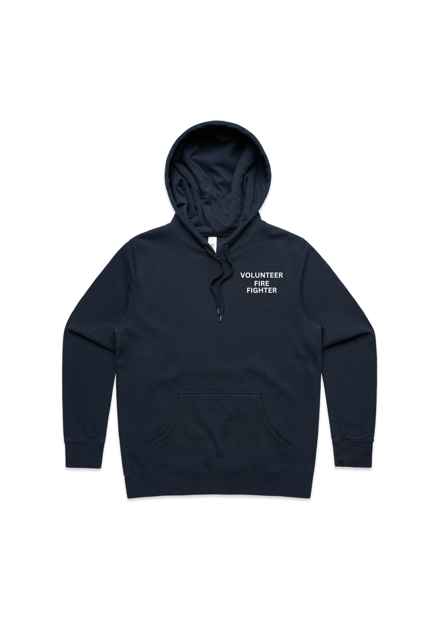 Unisex Hoddies With Fire Fighter Or Emblem To Pocket & Fire Fighter On Back